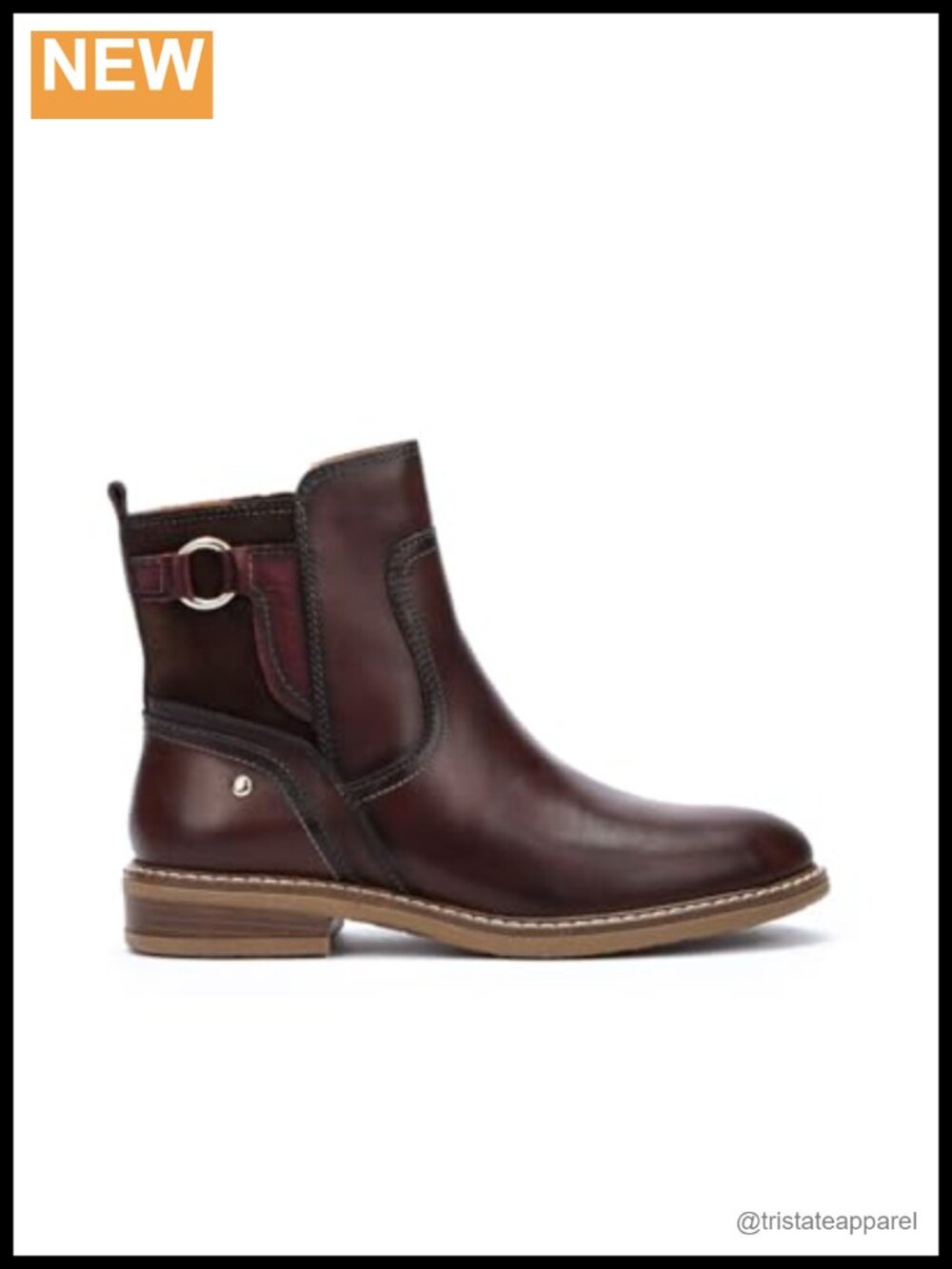 Genuine Leather Flat Ankle Boots Women's Booties